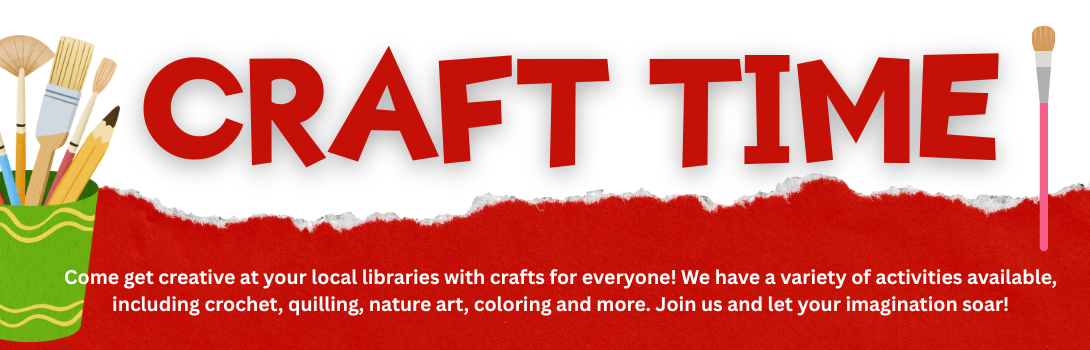 Craft Events Available at your public library